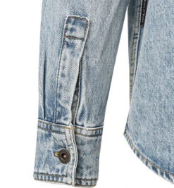 Marc O'Polo Overshirt, Baumwolle, Blau -Maenner Mode Haus  412911 norm2