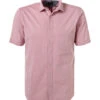 OLYMP Kurzarmhemd, Modern Fit, Baumwolle, Rosé 1 OLYMP Kurzarmhemd, Modern Fit, Baumwolle, Rosé -Maenner Mode Haus 413050 norm