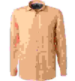 OLYMP Hemd, Modern Fit, Reines Leinen, Mandarin Meliert -Maenner Mode Haus  413167 norm 1