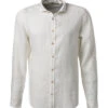 Pure Hemd, Reines Leinen, Ecru -Maenner Mode Haus  413197 norm