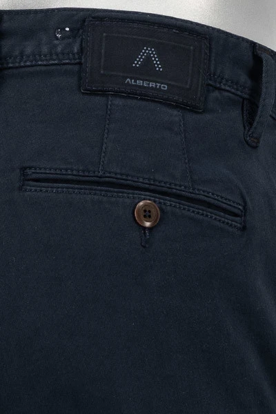 Alberto Hose Rob, Slim Fit, Baumwolle T400® 9,5oz, Navy 4 Alberto Hose Rob, Slim Fit, Baumwolle T400® 9,5oz, Navy – Bild 2