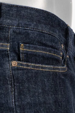 Alberto Jeans, Slim Fit, Baumwolle T400®, Navy -Maenner Mode Haus  413347 norm5