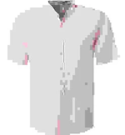 Kurzarmhemd, Reines Leinen, Rosa -Maenner Mode Haus  413361 norm 1