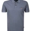 Napapijri Polo-Shirt, Baumwoll-Piqué, Denimblau 2 Napapijri Polo-Shirt, Baumwoll-Piqué, Denimblau -Maenner Mode Haus 413598 norm