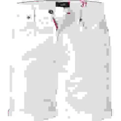 CINQUE Jeansshorts, Baumwoll-Stretch, Weiß -Maenner Mode Haus  413639 norm 1