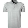CINQUE Polo-Shirt, Baumwoll-Jersey, Hellgrau Meliert -Maenner Mode Haus  413677 norm