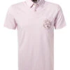 Napapijri Polo-Shirt, Baumwoll-Jersey, Rosé -Maenner Mode Haus  413716 norm