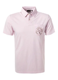 Napapijri Polo-Shirt, Baumwoll-Jersey, Rosé