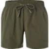 Strellson Badeshorts, Mikrofaser, Oliv -Maenner Mode Haus  413792 norm