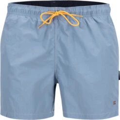 Napapijri Badeshorts, Mikrofaser, Denimblau