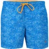 Napapijri Badeshorts, Mikrofaser, Blau Gemustert -Maenner Mode Haus  413836 norm