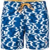 Napapijri Badeshorts, Mikrofaser, Royalblau Gemustert -Maenner Mode Haus  413837 norm