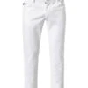 Jeans Leonardo, Regular Slim, Baumwoll-Stretch, Midnight Sun, Weiß 1 Jeans Leonardo, Regular Slim, Baumwoll-Stretch, Midnight Sun, Weiß -Maenner Mode Haus 413940 norm