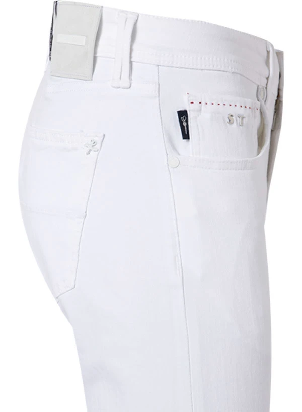 Jeans Michelangelo, Regular Fit, Baumwoll-Super Stretch, Weiß 7 Jeans Michelangelo, Regular Fit, Baumwoll-Super Stretch, Weiß – Bild 5
