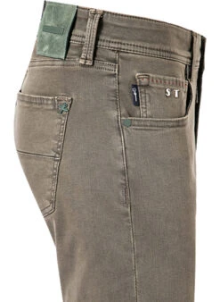 Jeans Michelangelo, Regular Fit, Baumwoll-Super Stretch, Khaki 14 Jeans Michelangelo, Regular Fit, Baumwoll-Super Stretch, Khaki -Maenner Mode Haus 413952 norm3