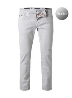 Jeans Michelangelo, Regular Fit, Baumwoll-Super Stretch, Hellgrau
