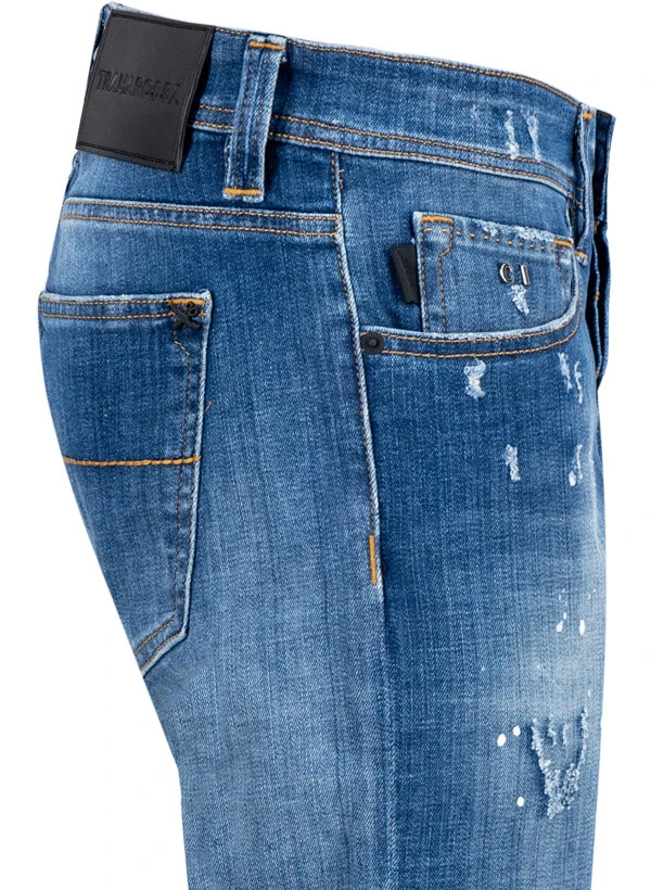 Jeans 19-80, Slim Fit, Baumwoll-Stretch, Sky Pain Destroyed 6 Jeans 19-80, Slim Fit, Baumwoll-Stretch, Sky Pain Destroyed – Bild 4