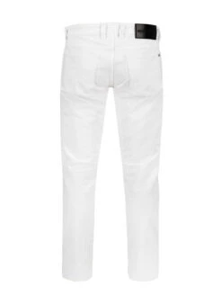 Jeans 19-80, Slim Fit, Baumwoll-Stretch, White Used -Maenner Mode Haus  413964 norm2
