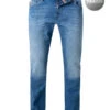 Jeans Leonardo, Slim Fit, Baumwolle T400® 12 Month, Blau