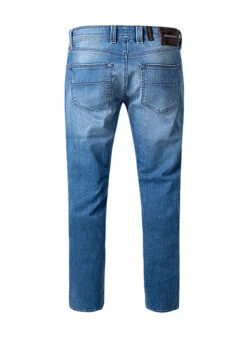 Jeans Leonardo, Slim Fit, Baumwolle T400® 12 Month, Blau -Maenner Mode Haus  413973 norm2