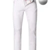 Jeans Leonardo, Slim Fit, Baumwoll-Stretch, Weiß