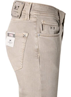 Jeans Leonardo, Slim Fit, Baumwoll-Stretch, Sand -Maenner Mode Haus  413976 norm4