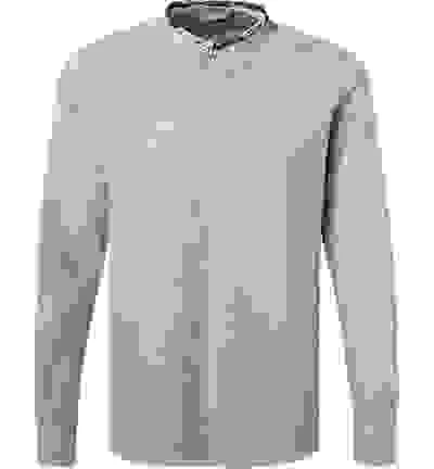 BOB Hemd, Baumwolle-Leinen, Hellblau Meliert 5 BOB Hemd, Baumwolle-Leinen, Hellblau Meliert – Bild 3