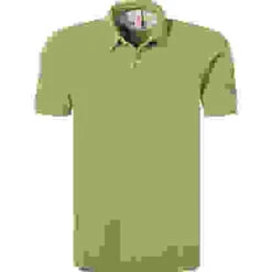 BOB Polo-Shirt, Baumwoll-Piqué, Khaki -Maenner Mode Haus  414071 norm 1