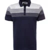 RAGMAN Polo-Shirt, Mercerisierte Baumwolle, Marineblau -Maenner Mode Haus  414126 norm