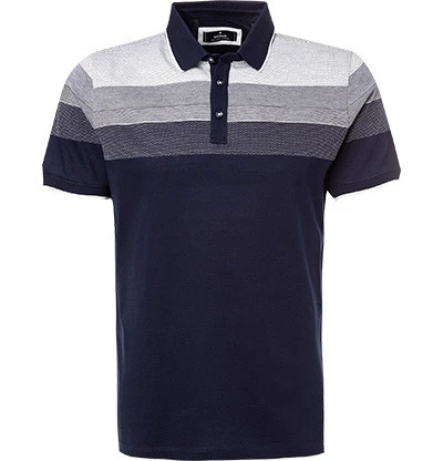 RAGMAN Polo-Shirt, Mercerisierte Baumwolle, Marineblau 3 RAGMAN Polo-Shirt, Mercerisierte Baumwolle, Marineblau