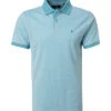 RAGMAN Polo-Shirt, Pima Baumwoll-Piqué, Hellblau Meliert 1 RAGMAN Polo-Shirt, Pima Baumwoll-Piqué, Hellblau Meliert -Maenner Mode Haus 414135 norm