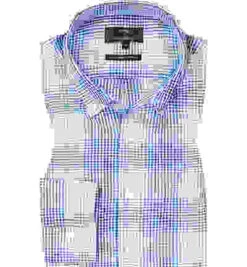 FYNCH-HATTON Hemd, Baumwolle, Blau-grün Kariert -Maenner Mode Haus  414266 norm 1