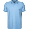 FYNCH-HATTON Polo-Shirt, Modern Fit, Baumwoll-Piqué, Hellblau -Maenner Mode Haus  414326 norm