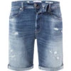 Replay Jeansshorts, Baumwolle T400® 12oz, Mittelblau -Maenner Mode Haus  414471 norm