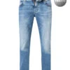 Bugatti Jeans, Baumwoll-Stretch, Blau -Maenner Mode Haus  414498 norm
