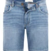Bugatti Jeansshorts, Baumwoll-Stretch, Blau -Maenner Mode Haus  414520 norm