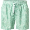 Badeshorts, Mikrofaser, Grün -Maenner Mode Haus  414568 norm
