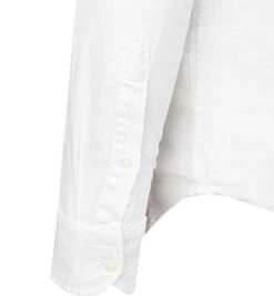 Hemd, Regular Fit, Reines Leinen, Weiß Meliert -Maenner Mode Haus  414589 norm2