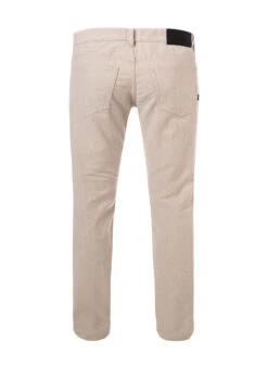 Jeans Delaware, Slim Fit, Baumwoll-Stretch, Hellbeige -Maenner Mode Haus  414649 norm2