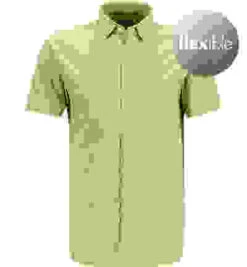Kurzarmhemd, Jersey, Hellgrün -Maenner Mode Haus  414684 norm 1