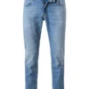 Jeans, Baumwoll-Stretch, Hellblau -Maenner Mode Haus  414690 norm