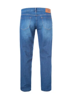 Jeans Maine, Regular Fit, Baumwolle T400®, Blau -Maenner Mode Haus  414807 norm2