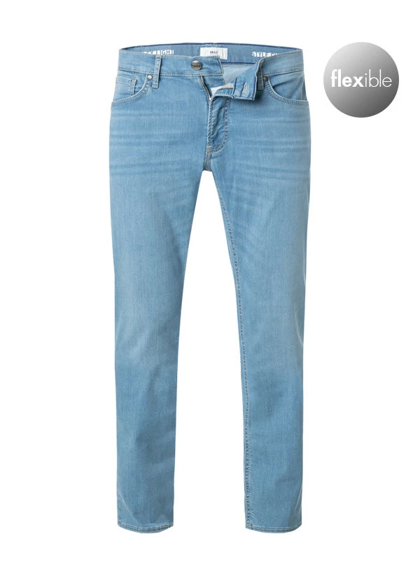 BRAX Jeans Chuck, Modern Fit, Bio Baumwoll-Stretch, Hellblau 3 BRAX Jeans Chuck, Modern Fit, Bio Baumwoll-Stretch, Hellblau