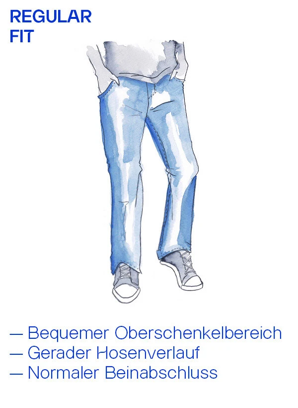 BRAX Jeans Chuck, Modern Fit, Bio Baumwoll-Stretch, Hellblau 6 BRAX Jeans Chuck, Modern Fit, Bio Baumwoll-Stretch, Hellblau – Bild 4