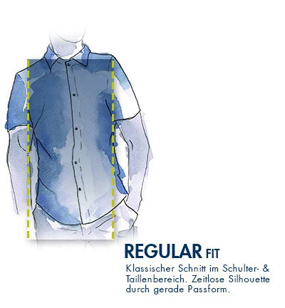 Mustang Kurzarmhemd, Regular Fit, Baumwolle, Jeansblau 4 Mustang Kurzarmhemd, Regular Fit, Baumwolle, Jeansblau – Bild 2