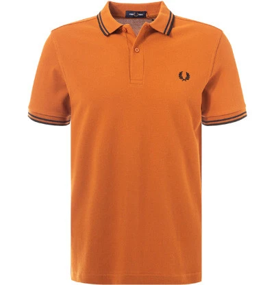 Fred Perry Polo-Shirt, Baumwoll-Piqué, Braun 3 Fred Perry Polo-Shirt, Baumwoll-Piqué, Braun