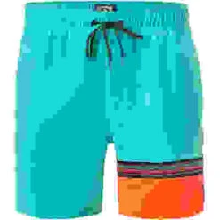 Billabong Boardshorts, Mikrofaser, Aqua-orange -Maenner Mode Haus  415178 norm 1