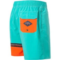 Billabong Boardshorts, Mikrofaser, Aqua-orange -Maenner Mode Haus  415178 norm3