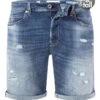 Replay Jeansshorts, Big&Tall, Baumwolle T400® 12oz, Mittelblau