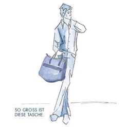 Marc O'Polo Shopper, Bio Baumwolle, Schwarz -Maenner Mode Haus  415244 norm4